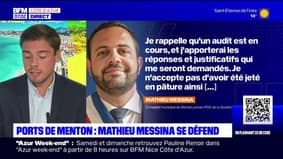 Ports de Menton: l'ancien PDG, Mathieu Messina, se défend dans un communiqué