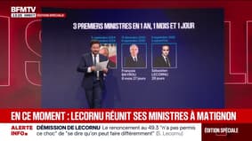 Depuis les dernières législatives, trois Premiers ministres se sont succédés à Matignon