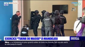 Mandelieu-la-Napoule: un exercice "tuerie de masse" grandeur nature 
