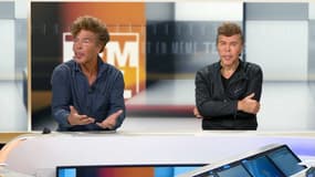 Igor et Grichka ce dimanche à l'antenne de BFMTV.