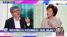 Jean-Luc Mélenchon face à Ruth Elkrief (2/2)