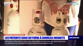 Nice: les patients sous oxygène à domicile inquiets face aux coupures de courant