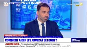 Régionales Ile-de-France: Laurent Saint-Martin, candidat LaREM à un objectif de "100% des lycées rénovés d'ici 2026"