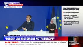 Emmanuel Macron appelle à réfléchir à "un service civique européen de 6 mois"