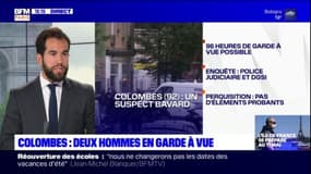 Colombes: deux hommes placés en garde à vue