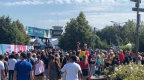 Les supporters belges étaient nombreux à Lille ce lundi 29 juillet.