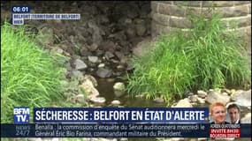 Le Territoire de Belfort en état d'alerte sécheresse