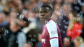 Kurt Zouma avec West Ham en Premier League, le 7 novembre 2021
