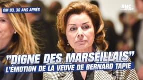 OM 93, 30 ans après : "C'est digne des Marseillais" l'émotion de la veuve de Bernard Tapie