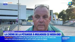 Le vingtième national de pétanque de Mulhouse se tient jusqu'à dimanche