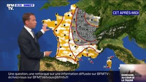 Encore beaucoup de pluie attendue sur le Nord-Est ce jeudi, un temps plus ensoleillé ailleurs