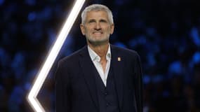 Le président de la Fédération française de tennis Gilles Moretton au Masters 1000 de Bercy, 14 décembre 2024