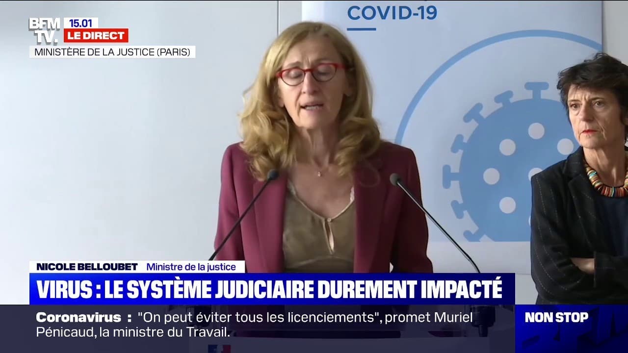 Nicole Belloubet Annonce "deux Cas De Coronavirus Confirmés Dans Deux ...