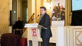 Le maire du 18e arrondissement de Paris Éric Lejoindre, le 4 mai 2024, à Paris.