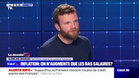 Aurélien Boudon (Solidaires): "Aujourd'hui, le ruissellement tant vanté par Emmanuel Macron, on en voit pas la couleur"
