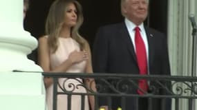 Ce moment où Melania Trump rappelle son mari à l’ordre avec un simple coup de coude