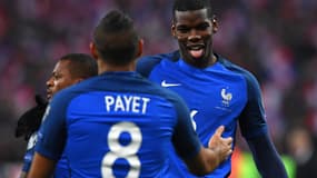 Paul Pogba et Dimitri Payet