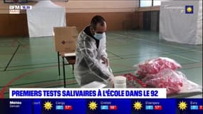 Hauts-de-Seine: premiers tests salivaires ce lundi dans une école de Bourg-la-Reine