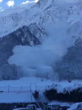 Avalanche à la station des Houches - Témoins BFMTV