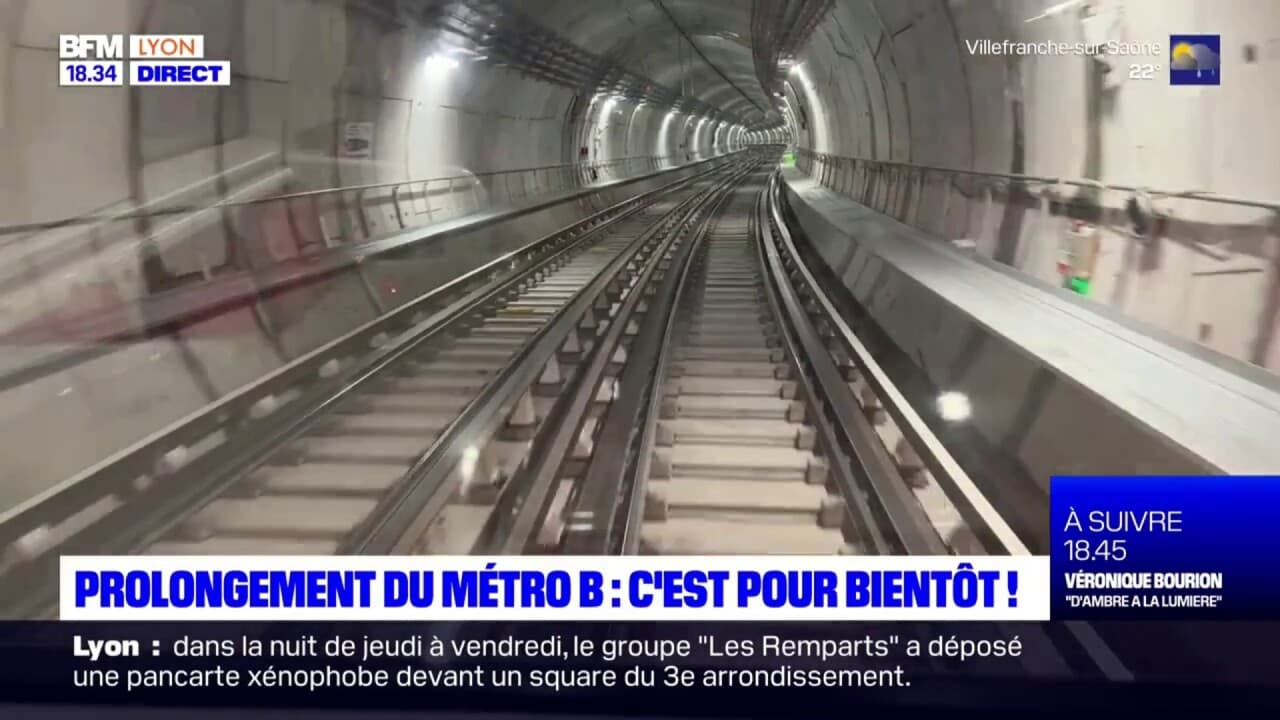 Embarquez à La Découverte Du Prolongement Du Métro B Vers Saint-Genis ...