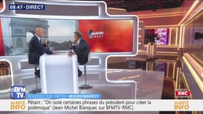 Jean-Michel Blanquer: "Le but, c'est d'aider les établissements à avoir un bon climat scolaire. Mon message, c'est 'Dites les choses comme elles sont.'"