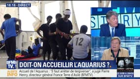 Migrants : la France doit-elle accueillir l'Aquarius ?