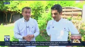 Demandez la recette: Saumon normand aux herbes et aux légumes