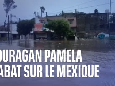 Mexique: l'ouragan Pamela, de catégorie 1, a touché terre
