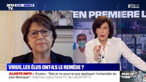 Ecoles: Martine Aubry affirme qu’elle "ne pourra pas appliquer l’ensemble du plan Blanquer" - 23/04