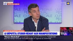 Grève du 19 janvier: le député Bruno Studer "prend acte de la mobilisation"