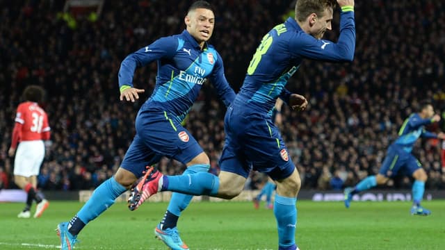 La joie de Monreal et Oxlade-Chamberlain