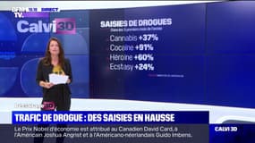 Trafic de drogue: des saisies en hausse depuis le début de l'année