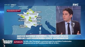Gabriel Attal: "Un objectif à de donner à ces jeunes des formations et donner un peu de son temps pour l'intérêt général."