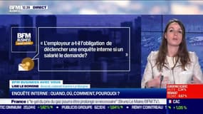 Enquête interne : quand, où, comment et pourquoi ? - 23/02