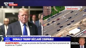 Procès de Donald Trump: "Un simulacre de justice", pour Nicolas Conquer (porte-parole des Republicans Overseas France)