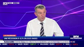 Nicolas Doze : Une récession à -8,3% en 2020 (Insee) - 29/01