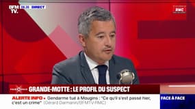 Synagogue incendiée: Gérald Darmanin dénoncent les propos de Rima Hassan, "qui poussent sans doute des personnes à faire ce genre d'acte ignoble"