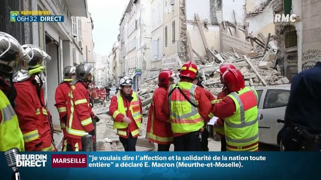 Immeubles effondrés à Marseille: le corps d'un homme retrouvé sous les décombres