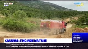 Incendie de Canjuers: l'incendie maîtrisé