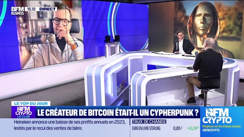 BFM Crypto, le Club : Le créateur de Bitcoin était-il un Cypherpunk ? - 14/02