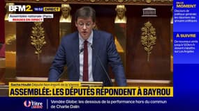 "Vous semblez tirer les conséquences du second tour des élections législatives", Sacha Houlié à François Bayrou