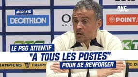 Mercato : Le PSG "attentif à tous les postes" lance Luis Enrique