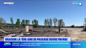 Oraison: la première aire de grand passage ouvre fin mai 