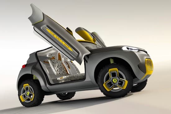 La Kwid, un projet Renault dévoilé au CES de Las Vegas.
