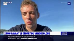 "Je suis serein": à deux mois du Vendée Globe, le skipper dunkerquois Thomas Ruyant est prêt à prendre la mer