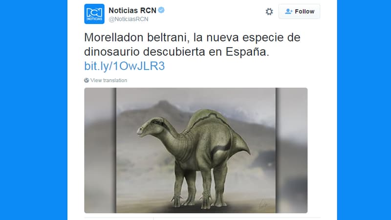 Le Morelladon beltrani, un nouveau dinosaure découvert en Espagne