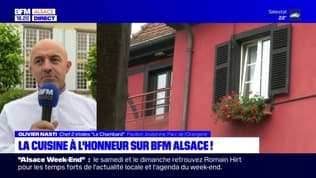 "On est heureux de vous recevoir": le chef Olivier Nasti se réjouit de l'arrivée de BFM Alsace