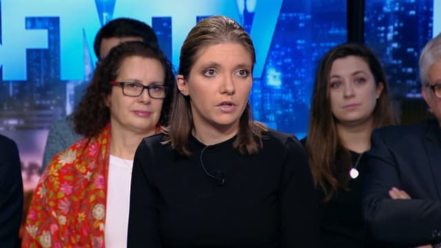 Aurore Bergé sur BFMTV. le 17 décembre.