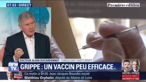 Le Dr Ducardonnet estime à "60%" l'efficacité du vaccin contre la grippe