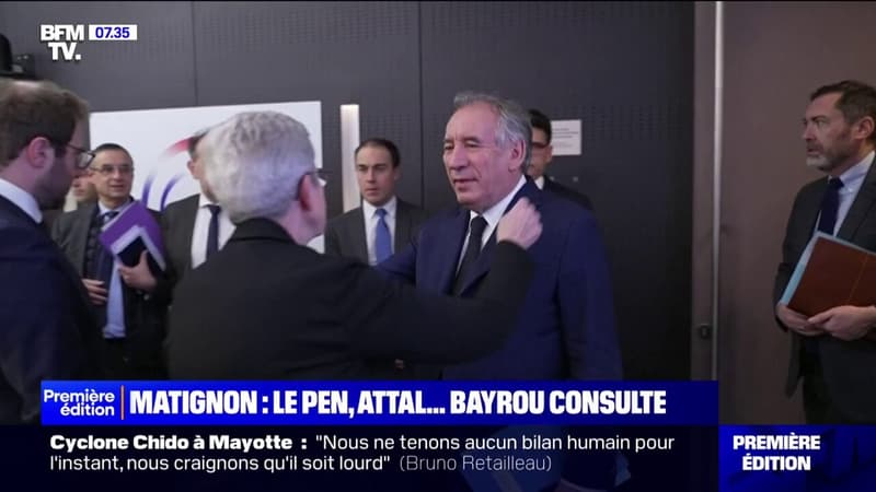 Matignon: François Bayrou consulte chaque groupe parlementaire ce lundi